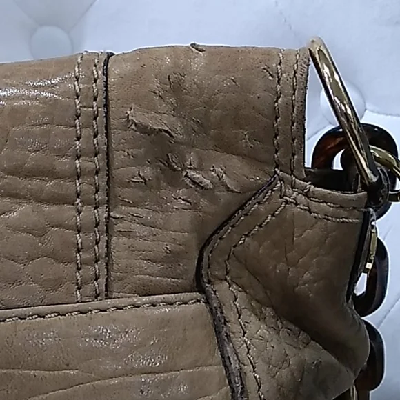 Milly tan leather shoulder bag - Picture 4 of 16